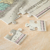  kaart van Connecticut (1827) Legpuzzel (Zijkant)