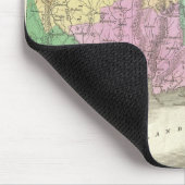  kaart van Connecticut (1827) Muismat (Hoek)