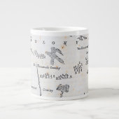 kaart van Connecticut Grote Koffiekop (Voorkant)