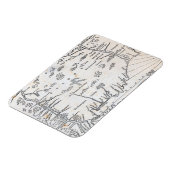  kaart van Connecticut Magneet (Linkerzijde)