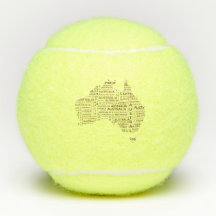 Kaart van continent Australië