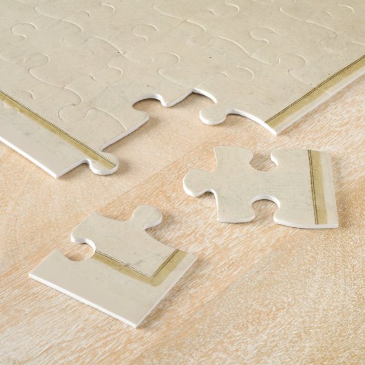  kaart van Cork Harbour Ierland (1702) Legpuzzel (Zijkant)