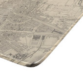 Kaart van Cork, Ierland Snijplank (Hoek)