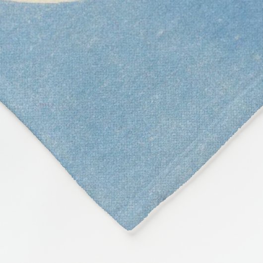 Kaart van Cornwall, Engeland Fleece Deken (Hoek)