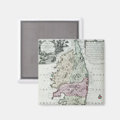 Kaart van Corsica Magneet (Voorkant / Achterkant)