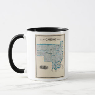 Kaart van Crawford County Mok