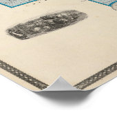 Kaart van Crawford County Poster (Hoek)