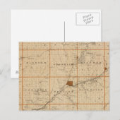 Kaart van Crawford County, staat Iowa (Voorkant / Achterkant)