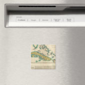 Kaart van Cuba en de Bahama-eilanden Magneet (Insitu (Vaatwasser))