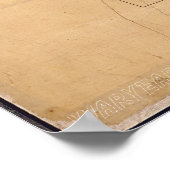 Kaart van Cumberland Gap Poster (Hoek)