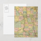 Kaart van Dakota (Voorkant / Achterkant)