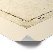 Kaart van Dalmatia, Kroatische kust en eilanden (1 Poster (Hoek)