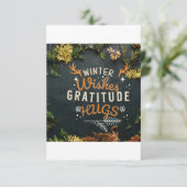 Kaart van dankbaarheid voor iemand speciaal (Staand voorkant)