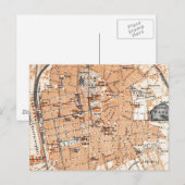  kaart van Darmstadt Duitsland (1905) (Voorkant / Achterkant)