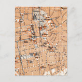  kaart van Darmstadt Duitsland (1905) (Voorkant)