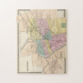  kaart van Dayton Ohio (1872) Legpuzzel (Verticaal)