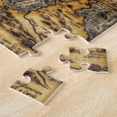 Kaart van de 16e eeuw voor Tunesië en Egypte Legpuzzel (Zijkant)