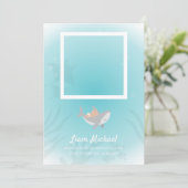 Kaart van de aankondiging van de Baby van de zoete (Staand voorkant)