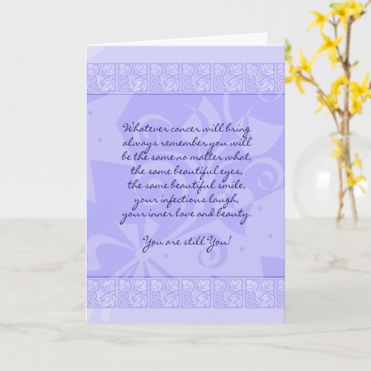 Kaart van de Aanmoediging van kanker de Geduldige (Gele Bloem)