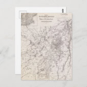  kaart van de Adirondacks New York (Voorkant / Achterkant)