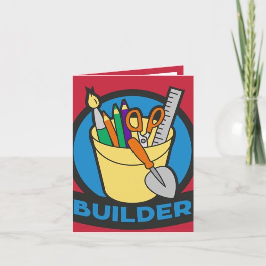 Kaart van de Adventurer Club Builders (Voorkant)