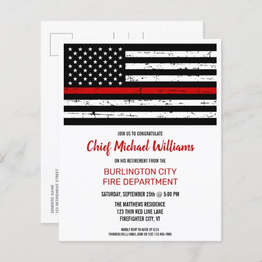 Kaart van de afdeling Vuurverzekering van de afdel (Voorkant / Achterkant)