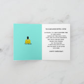 Kaart van de Afrikaanse Amerikaanse Son Happy Birt (Binnen)