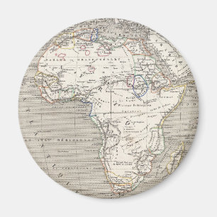 kaart van de Afrikaanse magneet