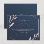 Kaart van de Afsluiting voor zeemacht en roze geom (Voorkant / Achterkant)