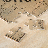 kaart van de Alaska Board Game (1897) Legpuzzel (Zijkant)