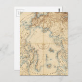 Kaart van de Arctische en aangrenzende regio's (18 (Voorkant / Achterkant)