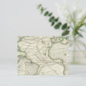 Kaart van de Atlantische Oceaan (Staand voorkant)