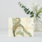  kaart van de baai van San Diego (1857) (Staand voorkant)