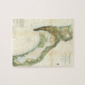  kaart van de baai van San Diego (1857) Legpuzzel (Horizontaal)