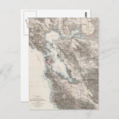  kaart van de baai van San Francisco (1873) (Voorkant / Achterkant)