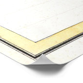  kaart van de Barnegat-inlaat (1865) Poster (Hoek)