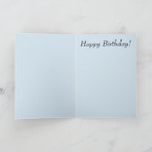 Kaart van de bedrijfs de grappige koffieverjaardag (Binnen)