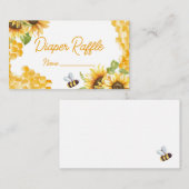 Kaart van de behuizing of Raffle-Kaart (Voorkant / Achterkant)