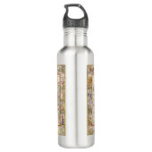 Kaart van de bekende middeleeuwse wereld (door Wil Waterfles (Achterkant)