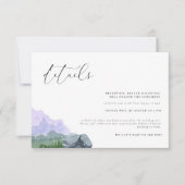 Kaart van de Bergbuis Rustic Wedding Enclosure (Voorkant)