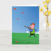 Kaart van de blanco trapshooter (Gele Bloem)