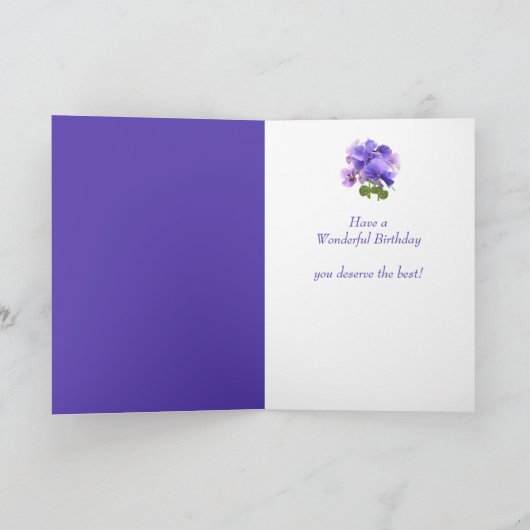 Kaart van de Bloemdag van de Partner van de Bloem (Binnen)