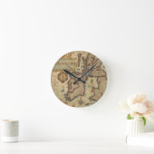  kaart van de Britse eilanden, 1552 - 1629 Ronde Klok (Huis)