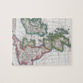  kaart van de Britse eilanden (1780) Legpuzzel (Horizontaal)