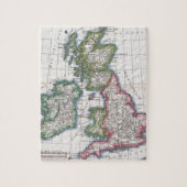  kaart van de Britse eilanden (1780) Legpuzzel (Verticaal)