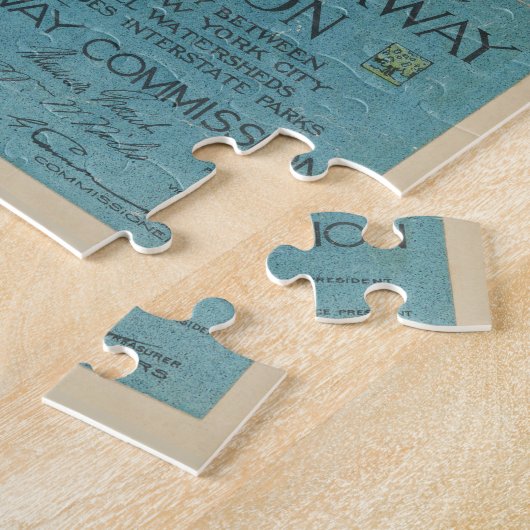  kaart van de Bronx NY (1915) Legpuzzel (Zijkant)