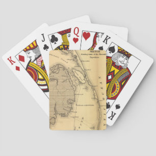 kaart van de buitenbanken (1862)