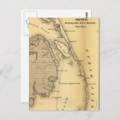  kaart van de buitenbanken (1862) (Voorkant / Achterkant)