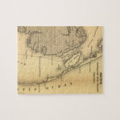  kaart van de buitenbanken (1862) legpuzzel (Horizontaal)