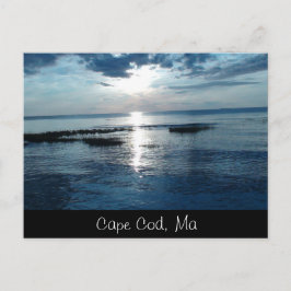 Kaart van de Cape Co Massachusetts Post